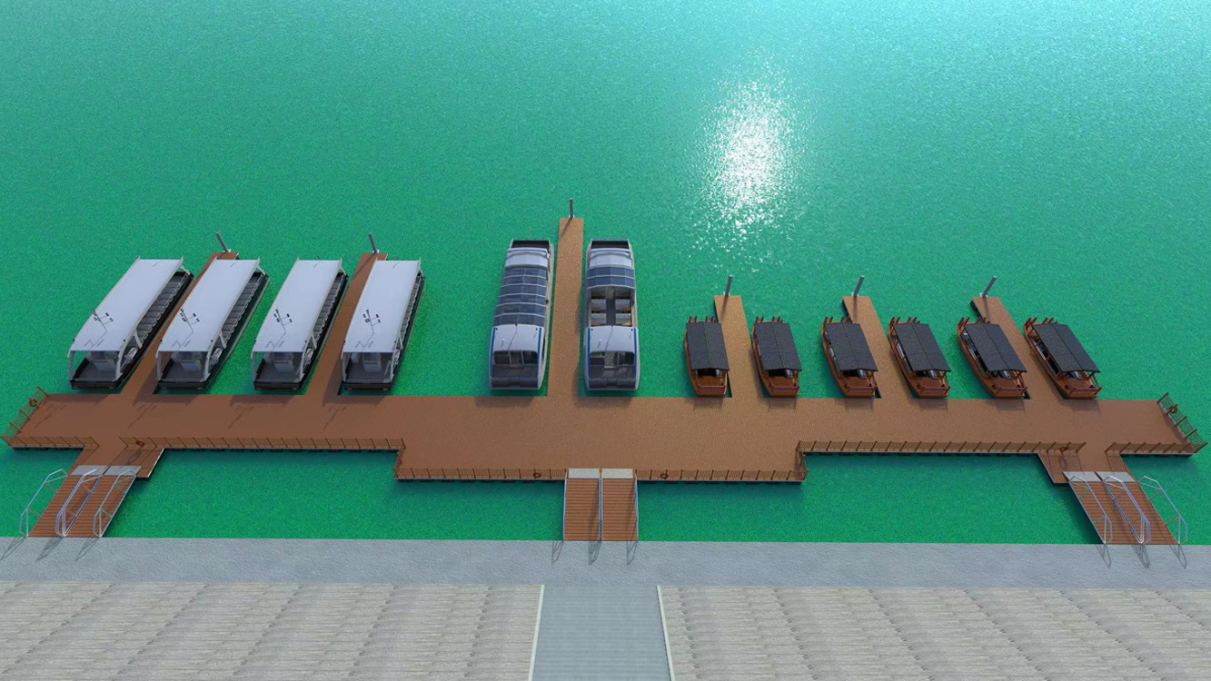 畫舫觀光船碼頭