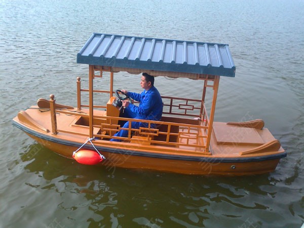 珠海美藍游艇為圓明新園打造仿古電動船為園區創收再創佳績