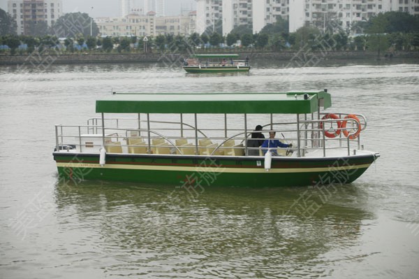 云南3艘960游覽船前山河試水成功