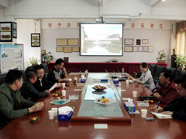 廣東某5A級風景區客戶一行來我公司考察指導