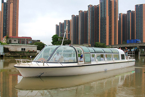 水上“特斯拉”帶你領略不一樣的別致景色