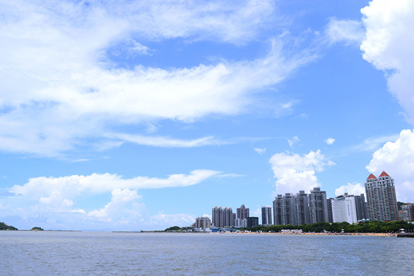 “珠海藍”天下的試航